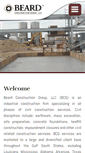 Mobile Screenshot of beardconstructiongroup.com
